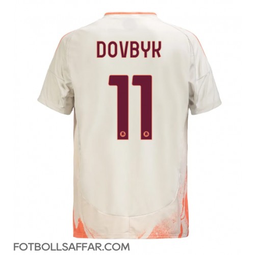 AS Roma Artem Dovbyk #11 Bortatröja 2024-25 Kortärmad